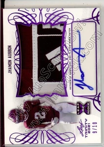 jhamon ausbon rc rookie draft auto jersey patch texas a&m aggies 4C college #/10 - Picture 1 of 1