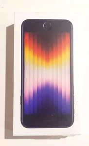 Verizon iPhone SE 3rd Gen SE3 64GB Black Phone, Locked to Verizon Prepaid π - Afbeelding 1 van 7