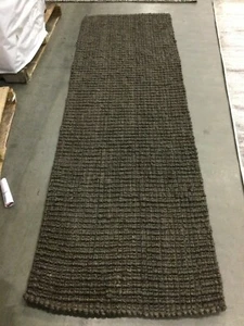 BROWN 2'-6" X 8' Loose Threads Rug, Reduced Price 1172633693 NF447D-28 - Picture 1 of 4