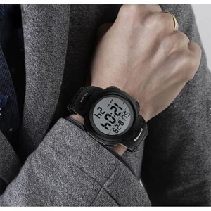 HOT - Skmei Extra Large Display Digital Watch Sports Stopwatch Electronic Gift - Picture 1 of 12