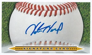 VICTOR VODNIK SIGNED AUTO'D 3X5 SIGNATURE CARD COLORADO ROCKIES INDEX CARD IC - Picture 1 of 3