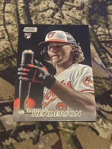 2023 Topps Stadium Club Baseball #19 Gunnar Henderson - Baltimore Orioles RC - Picture 1 of 2