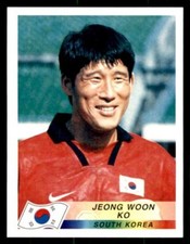 Panini France 98 (Danone) – South Korea Ko Jeong Woon