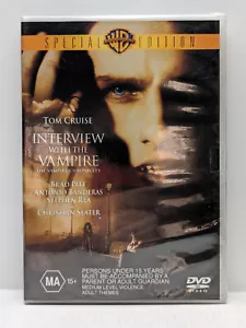 Interview With The Vampire DVD Region 4 PAL SEALED Drama Tom Cruise - Picture 1 of 5