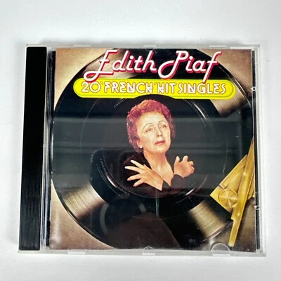 20 French Hit Singles by Edith Piaf (CD 1979 EMI Australia) 20 Tracks - Image 1 of 4