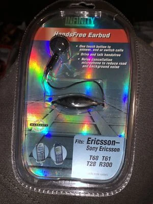 Sony Ericsson HandsFree Earbud New In Package T68 T61 T28 R300 - Image 1 of 2