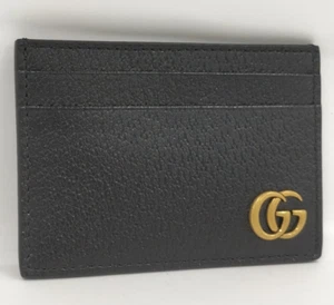 Gucci Kartenetui GG Marmont Geldklammer schwarz Leder 436022 - Bild 1 von 7