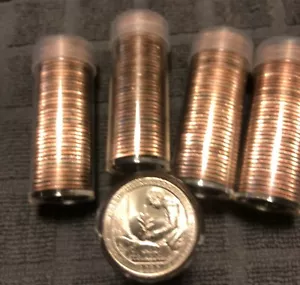2020-P Marsh Billings Rockefeller B/U Roll of 40 Quarters - Picture 1 of 2