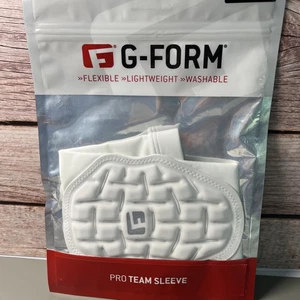 G-FORM Pro Team Compression Sleeve - LG/XL (MSRP $30) bianco nuovo - Foto 1 di 5