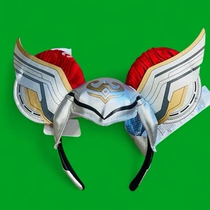 Cerchietto Orecchio Disney Parks Marvel Love and Thunder Mighty Thor Nuovo Etichette Spedizione Gratuita - Foto 1 di 7