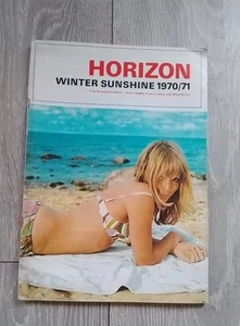 Brochure / catalogue vacances vintage 1970 HORIZON - SOLEIL D'HIVER 1970/71 - Photo 1/5
