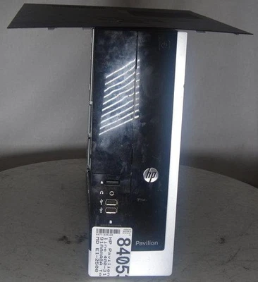 HP 400-314 G4A91AA#ABA Tower AMD E1-2500 APU 1.4GHz 4GB SEE NOTES - Image 1 of 4