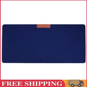 Office Computer Desk Mat Modern Table Wool Felt Laptop Desk Mat(Navy Blue) - Bild 1 von 9