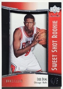 Luol Deng /1250 Sweet Shot Rookie Upper Deck 2004 Card #104 Bulls RC - Picture 1 of 2