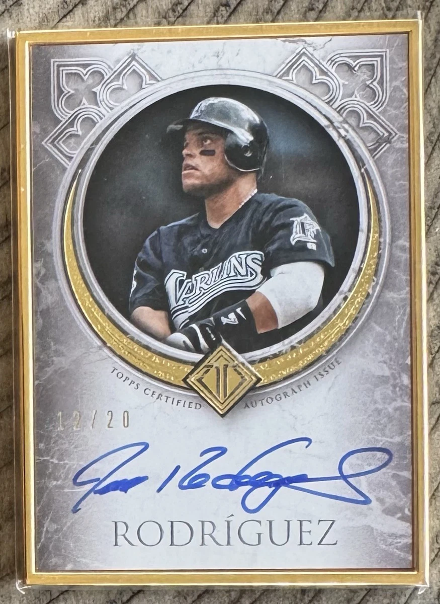 Ivan Rodriguez Autographed Baseball Trading Cards & Accessories