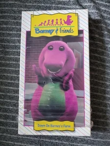 Barney & Friends "Down On Barney's Farm" Time Life Video VHS (1993) - Picture 1 of 5