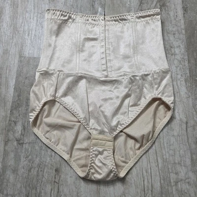 Flexees Womens Girdle Shapewear High Waisted Tan Size XL - Image 1 of 4