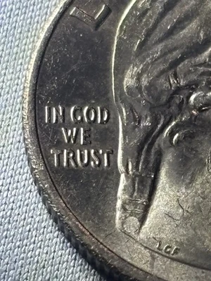 2023 D Edith Kanaka'ole Quarter in Cod We Trust Rare Misprint - Image 1 of 4