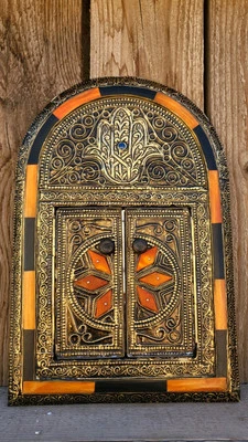 Moroccan mirror bone  handemade  bedroom living room furniture wall decor - Photo 1/4