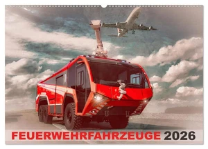 Feuerwehrfahrzeuge (Wandkalender 2026 DIN A2 quer), CALVENDO Monatskalender 2026 - Bild 1 von 15