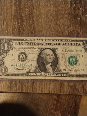 First Dollar Earned, ZABOS Family, 1/21/76 - Image 1 of 4