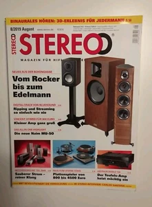 Hifi Zeitschrift Stereo v. 8/2019, Gebraucht - Bild 1 von 3