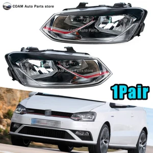 1Pair LED Headlights Driving Light Assembly For Polo Gti 2014-2017 - Picture 1 of 17
