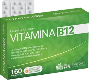 Vitamina B12 da 1000 mcg 160 micro compresse masticabili gusto agrumi. +Energia - Imagen 1 de 7