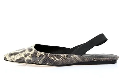 Womens VINCE. Snake Print Leather Slingbacks / Pointy Toe flats Sz. 7.5 M - Image 1 of 4