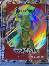 Cryptozoic Rick and Morty 2 CZ STR PWR STAR POWER SP9 RED ZEEP XANFLORP  HOLO