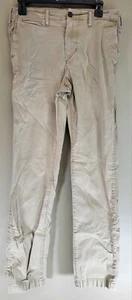 AMERICAN EAGLE OUTFITTERS Next Level Flex Straight Khaki Tan Pants 30x34 - Picture 1 of 4