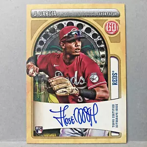 2021 Gypsy Queen Jose Garcia Auto Rookie Cincinnati Reds GQA-JG - Picture 1 of 2