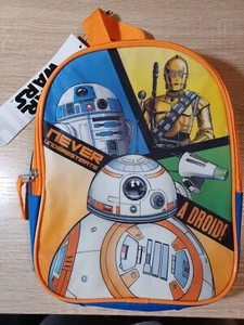 Disney Star Wars Never Underestimate a Droid Mini Rucksack Kind 3+ NEU - Bild 1 von 3
