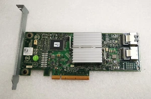 Dell HV52W PERC H310 8-Port SAS 6Gbps PCIe 2.0 x8 RAID Controller - Picture 1 of 5