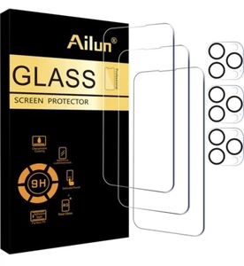 Ailun 3 Pack Screen Protector for iPhone 15 Pro Max[6.7 inch] + 3 Pack - Picture 1 of 6