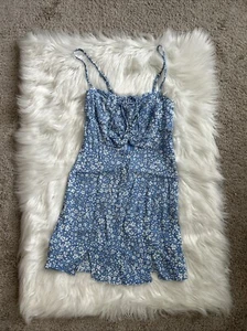 Skylar + Madison Bodycon Mini Adjustable Straps Floral Dress Sz M - Picture 1 of 11