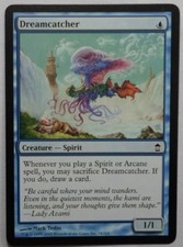 MAGIC THE GATHERING 2005 SAVIORS OF KAMIGAWA BLUE DREAMCATCHER CREATURE ENG CARD