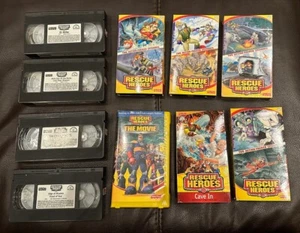 Menge 10 - Rescue Heroes - VHS Bänder - 1 brandneu - Bild 1 von 2