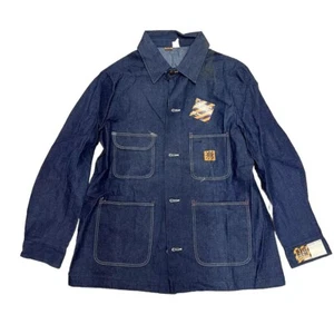 NUOVO Vintage Wrangler Big Ben Chore Barn Coat Uomo 44 Coperta Foderata Made In USA - Foto 1 di 15