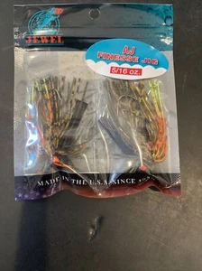 Jewel Bait Company Finesse Jig 5/16oz 2pk Bass Whacker - Picture 1 of 2