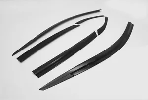 Smoke Tinted Weather shields 6p for Hyundai 2018 2019 2020 Hyundai KONA Electric - Picture 1 of 11