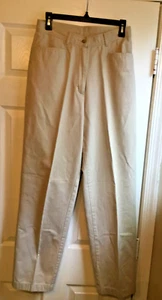 L.L. Pantalones de mujer Bean caqui talla 10 de alto - Imagen 1 de 4