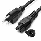 5ft Charger Power Cord US/USA 3 Pin Plug to C5 Clover Leaf CloverLeaf Lead Cable