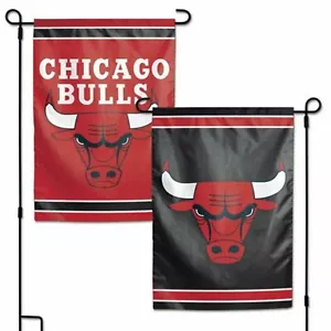 Chicago Bulls Garden Flag 12x18 - Picture 1 of 1