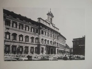 Ritaglio Foto Illustrazione ROMA Palazzo Montecitorio 1650 Bernini 1967 - Imagen 1 de 1