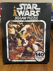 VINTAGE STAR WARS JIGSAW PUZZLE TRASH COMPACTOR / 140 PIECE -1977- 14" x 18" - Bild 1 von 8
