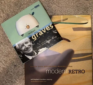 Industrial Design Books: Living with Mid-Century Modern Style & Michael Graves - Picture 1 of 2