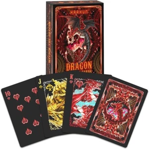 Juegos de mesa de cartas de animales mágicos de dragón jugar baraja de póker - Imagen 1 de 7