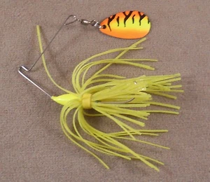 Esche da pesca DR personalizzate Crappie Spinnerbait 1/8 oz. 1 Lama Indiana S-186 - Foto 1 di 2