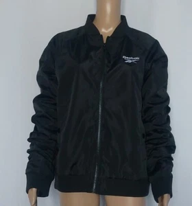 Chaqueta bomber Reebok negra para mujer talla M - Imagen 1 de 10